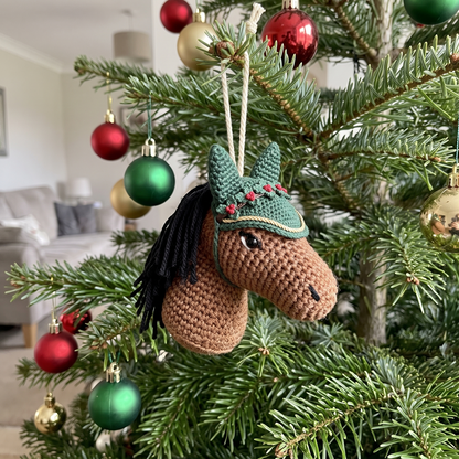Crochet Christmas Pony